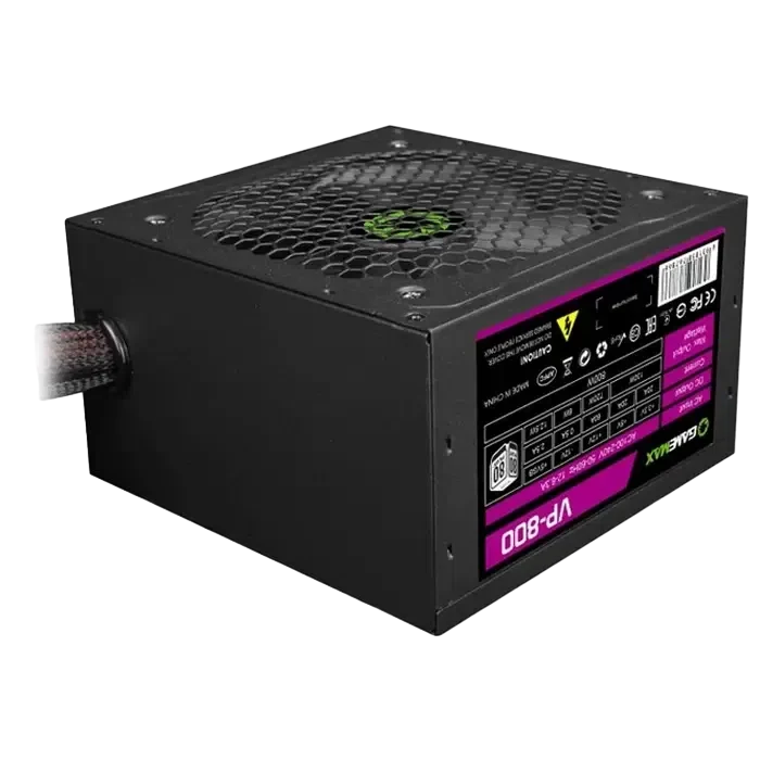Sursă Alimentare PC Gamemax VP-800, 800 W, Negru 7