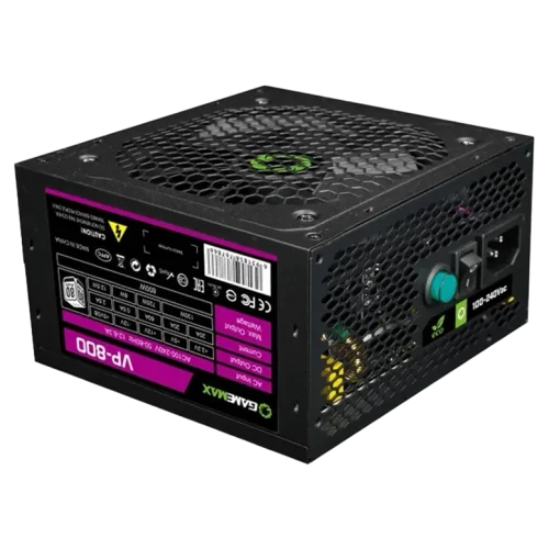 Sursă Alimentare PC Gamemax VP-800, 800 W, Negru