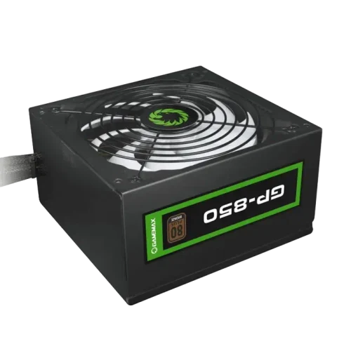 Блок питания для компьютеров Gamemax GP-850, 850 Вт, Черный