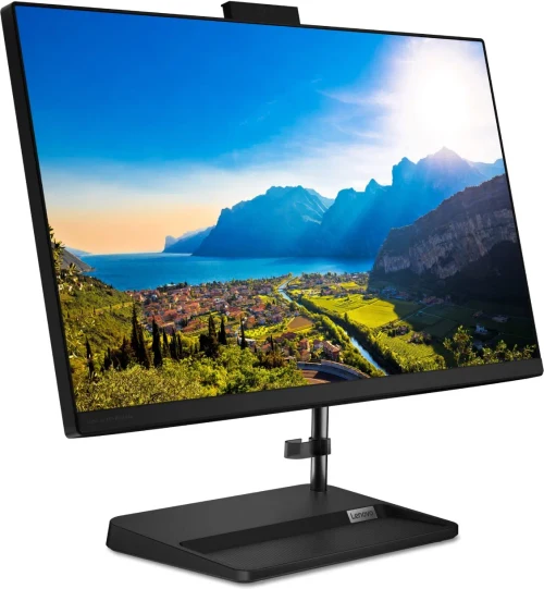 F0FW002ARK All-in-One PC - 27" Lenovo IdeaCentre 3 27ITL6, 23.8 FHD IPS 250nits, Intel® Core™ i5-1135G7, 8GB DDR4-3200 SODIMM (2 slots), 512GB SSD M.2 2242 PCIe NVMe, Intel Iris Xe Graphics, noODD, CR, LAN, HDCam, WiFi+BT5, Wireless KB&MS, DOS, Black, 8.7kg.