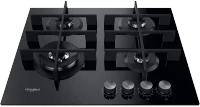 Газовая варочная панель Whirlpool GOWL 628/NB, Black 2