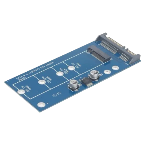 Адаптер Enclosure Kit Cablexpert EE18-M2S3PCB-01, Blue
