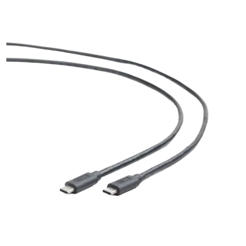 Cable  Type-C/Type-C, CM/CM, 1.0 m, USB3.1, Cablexpert, Black, CCP-USB3.1-CMCM-1M