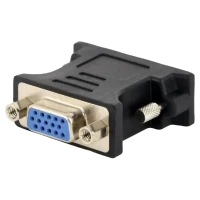 Adaptor Cablexpert A-DVI-VGA-BK, DVI to VGA, Negru 2