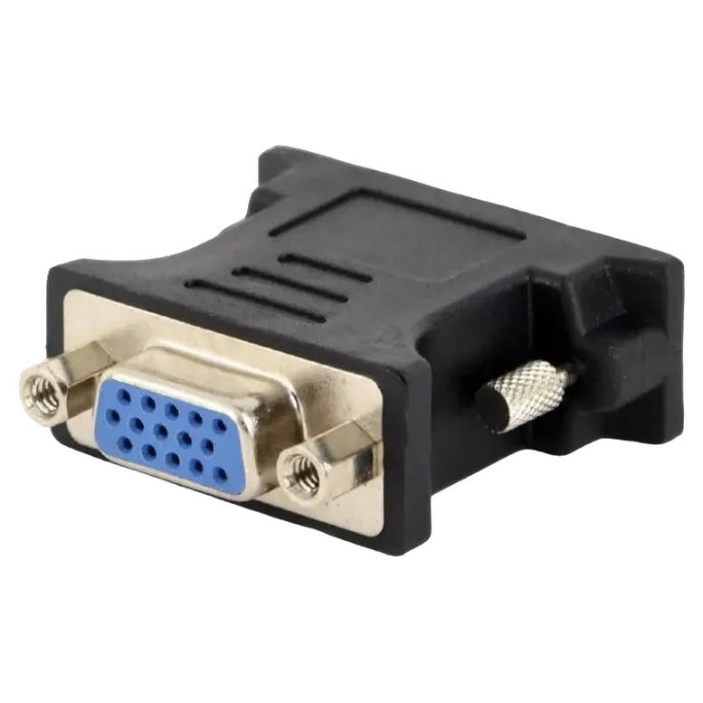 Adaptor Cablexpert A-DVI-VGA-BK, DVI to VGA, Negru 2