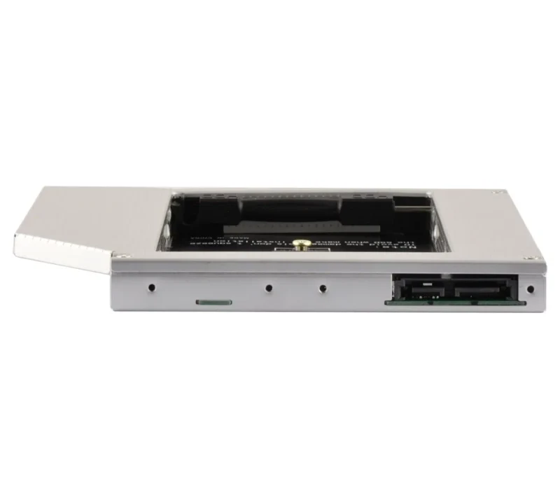 Slim 5.25'' bay mounting frame for NGFF (M.2) SSD memory card, 12.7 mm height, A-SATA12M2-01 3