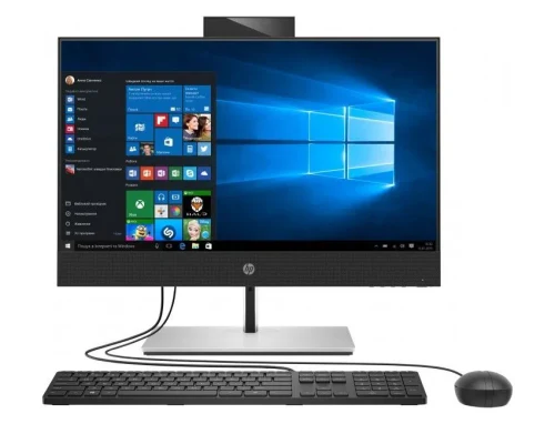 Computer All-in-One HP ProOne 400 G6 24, 23,8", Intel Core i5-10500T, 8GB/512GB, Windows 10 Pro 64-bit, Negru