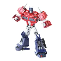 Set de constructie MITU Robot Transformers Optimus Prime 4