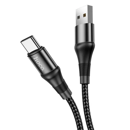 HOCO X50 Excellent charging data cable for Type-C Black