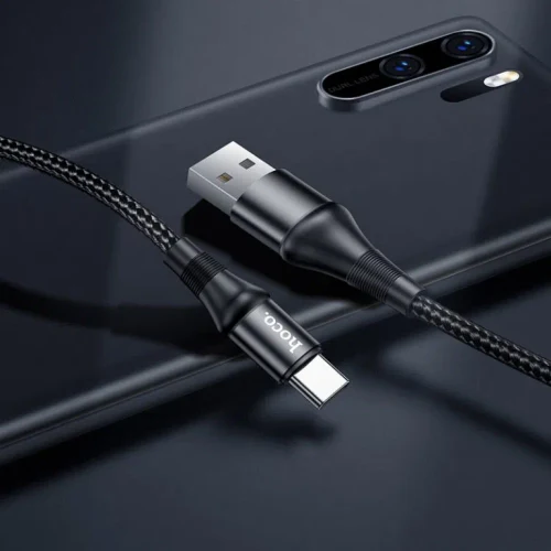 HOCO X50 Excellent charging data cable for Type-C Black