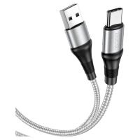 HOCO X50 Excellent charging data cable for Type-C Gray