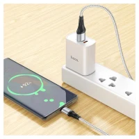 HOCO X50 Excellent charging data cable for Type-C Gray 3