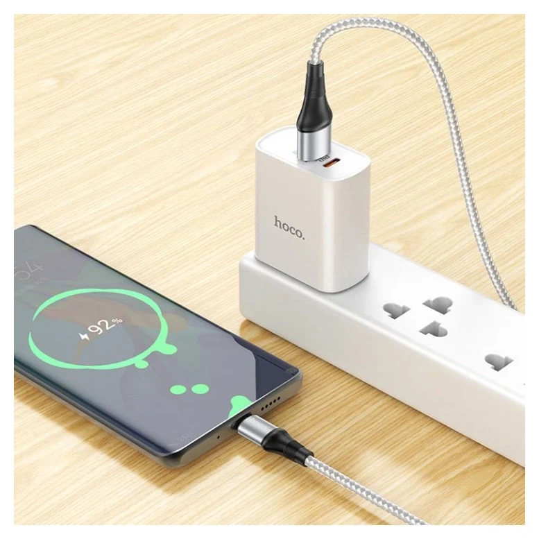 HOCO X50 Excellent charging data cable for Type-C Gray 3