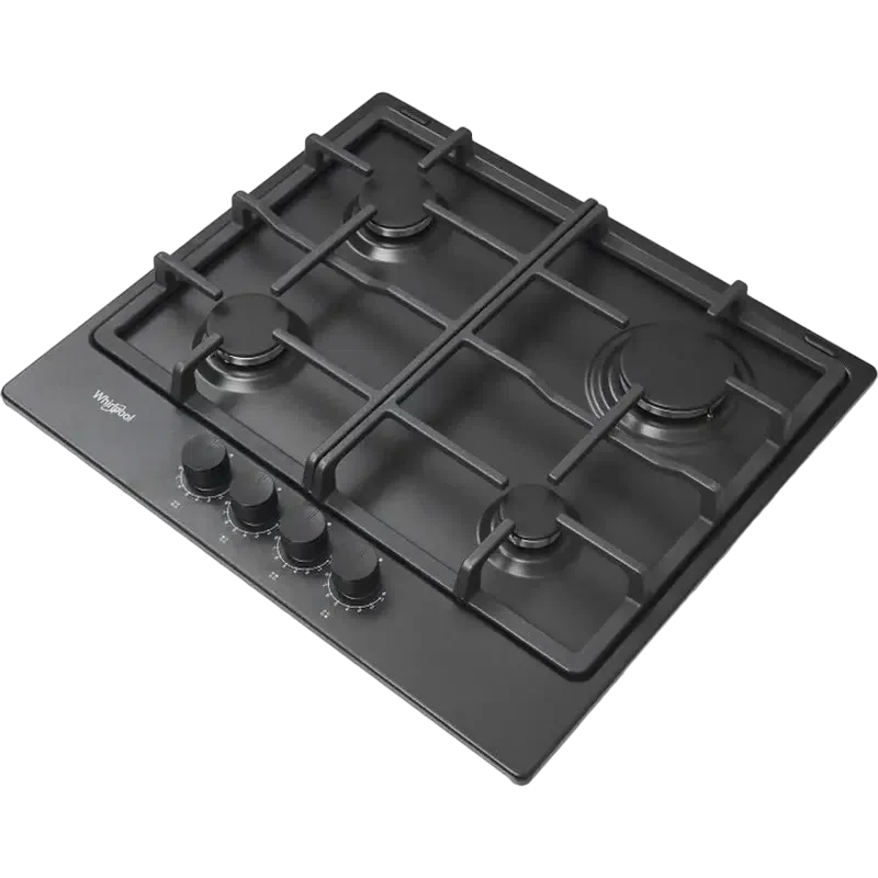 Газовая варочная панель Whirlpool TGML 660 NB, Black 3