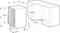 Maşină de spălat vase încorporabilă Gorenje GV561D10