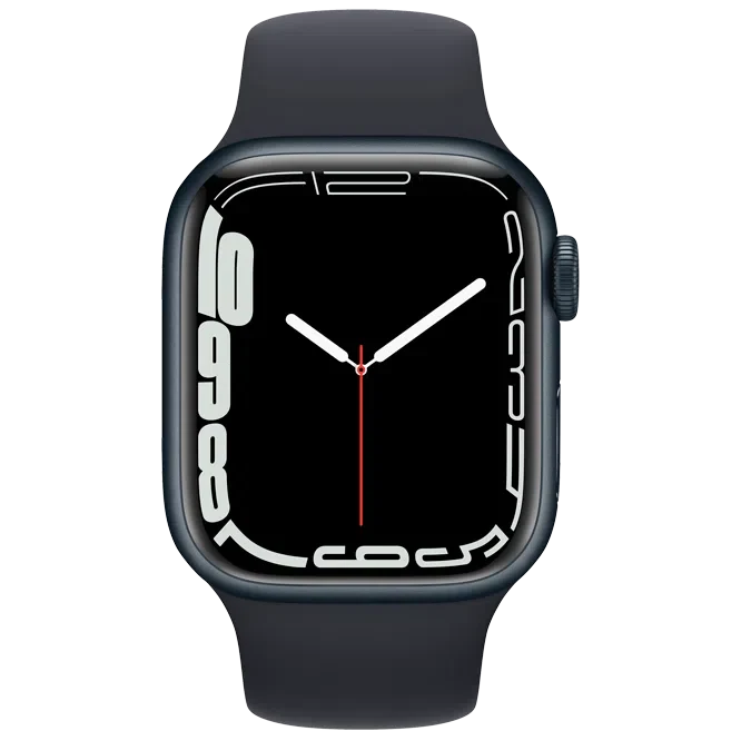 Apple Watch Series 7 Aluminum 41mm MKHQ3 (GPS+Cellular) Midnight 2