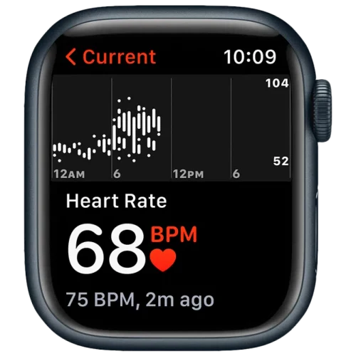 Apple Watch Series 7 Aluminum 41mm MKHQ3 (GPS+Cellular) Midnight