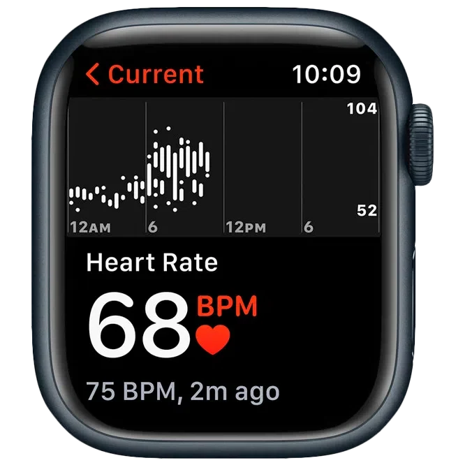 Apple Watch Series 7 Aluminum 41mm MKHQ3 (GPS+Cellular) Midnight 7