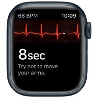 Apple Watch Series 7 Aluminum 41mm MKHQ3 (GPS+Cellular) Midnight 6