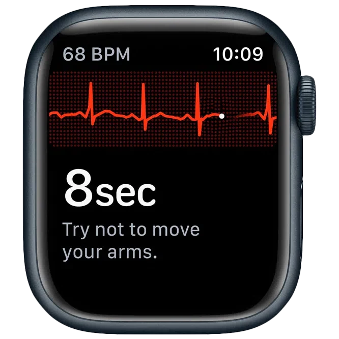 Apple Watch Series 7 Aluminum 41mm MKHQ3 (GPS+Cellular) Midnight 6