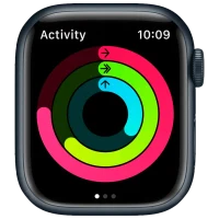 Apple Watch Series 7 Aluminum 41mm MKHQ3 (GPS+Cellular) Midnight 3