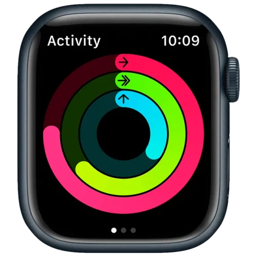 Apple Watch Series 7 Aluminum 41mm MKHQ3 (GPS+Cellular) Midnight