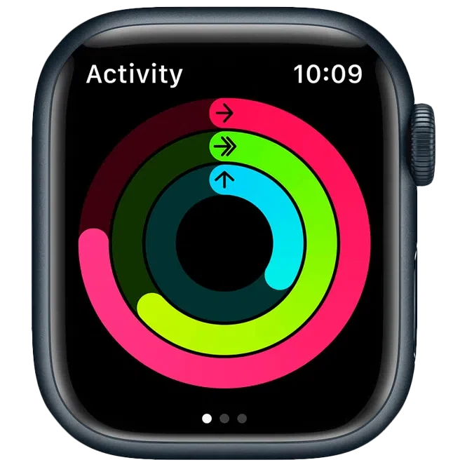 Apple Watch Series 7 Aluminum 41mm MKHQ3 (GPS+Cellular) Midnight 3