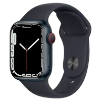 Apple Watch Series 7 Aluminum 41mm MKHQ3 (GPS+Cellular) Midnight