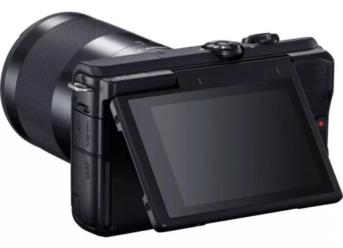 Системный фотоаппарат Canon EOS M200 + 15-45 IS STM + 55-200 IS STM Black