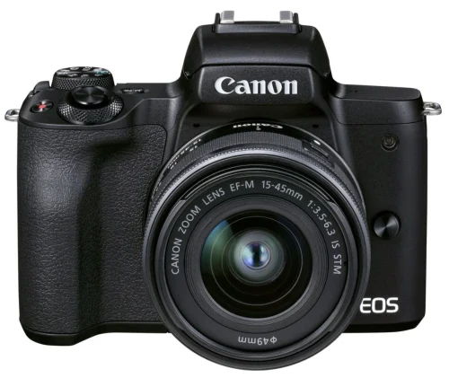 Системный фотоаппарат Canon EOS M50 Mark II Black + EF-M 15-45mm f/3.5-6.3 IS STM + EF-M 55-200mm f/4.5-6.3 IS STM