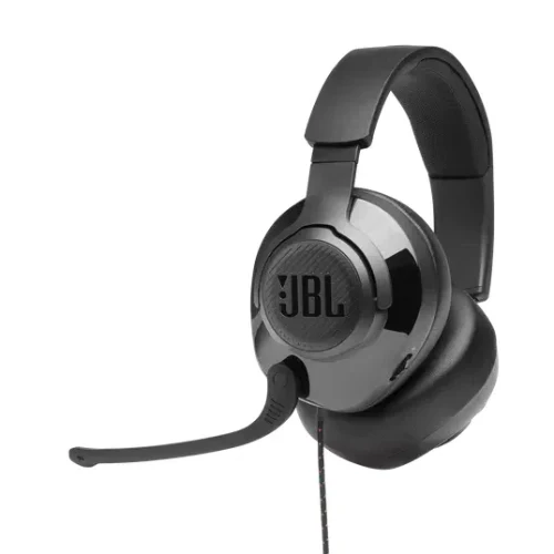 Игровая Гарнитура JBL Quantum 200, Проводной аналоговый, Чёрный