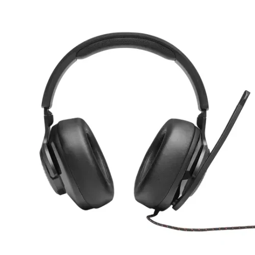 Игровая Гарнитура JBL Quantum 200, Проводной аналоговый, Чёрный