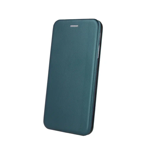 Flip case Smooth/plain leather for Xiaomi Green