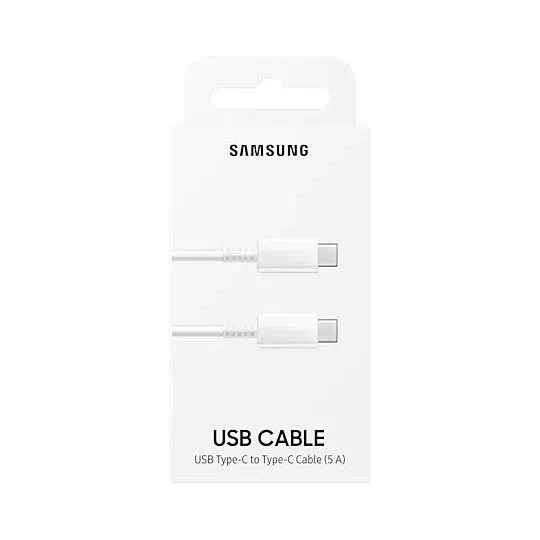 Cablu încărcare și sincronizare Samsung EP-DN975BWRGRU, USB Type-C (F)/Type-C, 1m, Alb 3