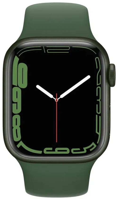 Смарт-часы Apple Watch Series 7 41mm Green Aluminium Case with Clover Sport Band (MKN03)