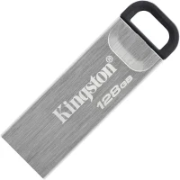 USB Flash Drive Kingston DataTraveler Kyson, 128GB, Argintiu 2