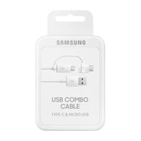 Кабель Samsung EP-DG930DWEGRU, USB-A to Micro-USB/USB-C, 1.5 м, Белый 4