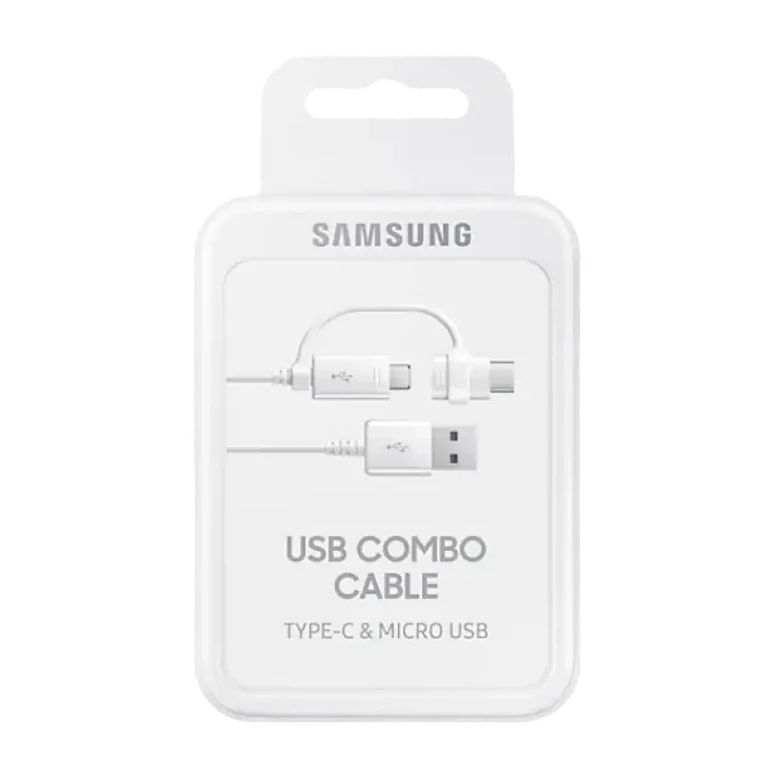 Кабель Samsung EP-DG930DWEGRU, USB-A to Micro-USB/USB-C, 1.5 м, Белый 4