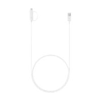 Кабель Samsung EP-DG930DWEGRU, USB-A to Micro-USB/USB-C, 1.5 м, Белый 3