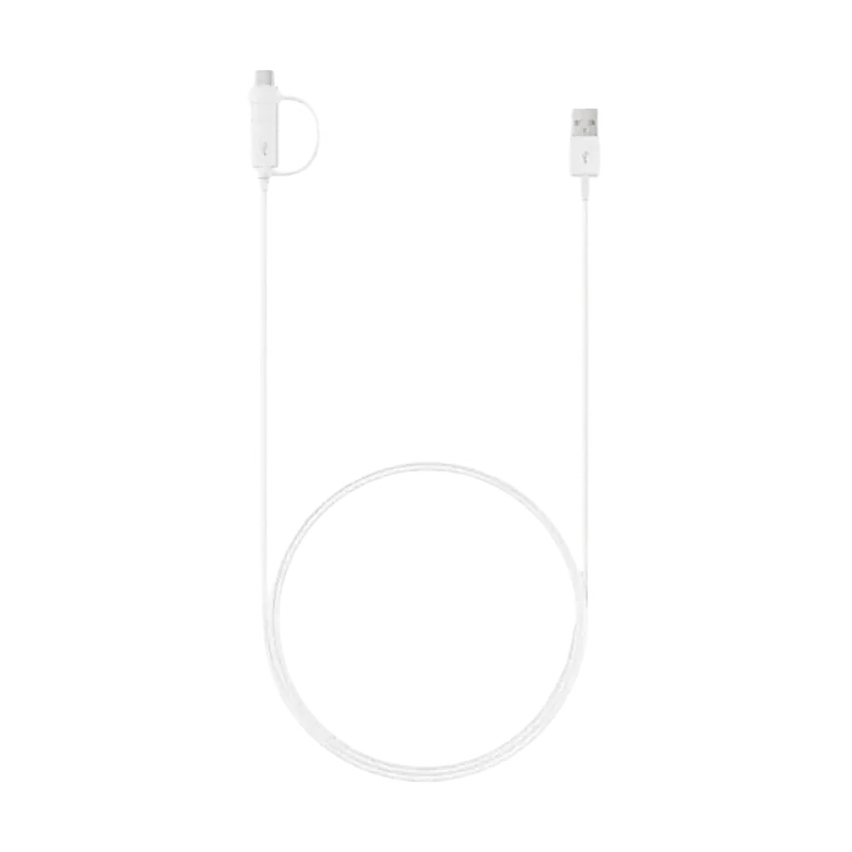 Кабель Samsung EP-DG930DWEGRU, USB-A to Micro-USB/USB-C, 1.5 м, Белый 3