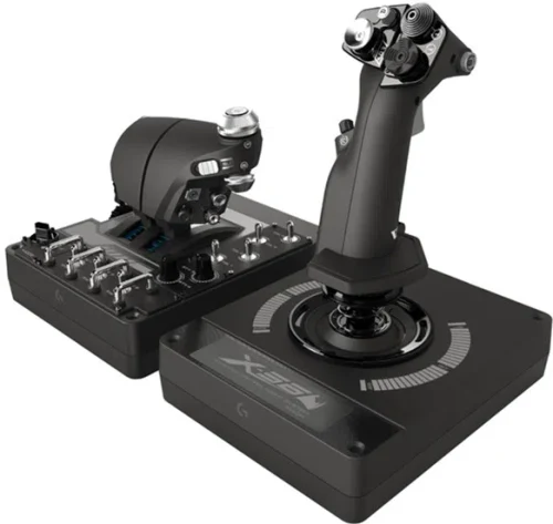 Игровой джойстик Logitech G X56 HOTAS, Чёрный