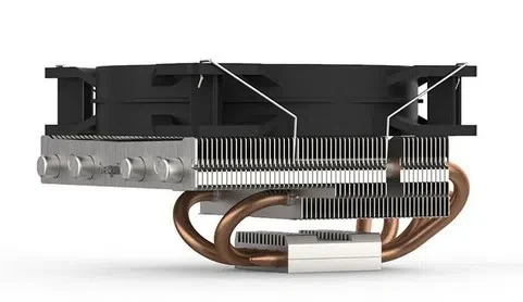 AC be quiet! "Pure Rock 2 Black" (19.1-26,8dBA, 1500RPM, 120mm, PWM, 150W, 4/6 mm Heatpipes, 580g.)