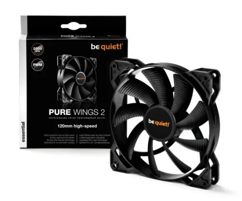 Вентилятор для корпуса be quiet! PURE WINGS 2 140mm PWM high-speed, 140 мм
