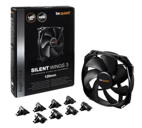 Вентилятор для корпуса be quiet! SILENT WINGS 3 120mm PWM