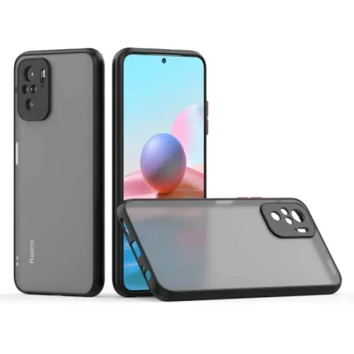 Shockproof armored matte case for Xiaomi Blue
