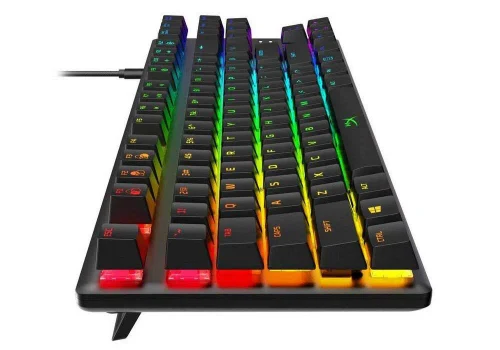 Gaming Keyboard HyperX Alloy Origins Core, Mechanical, TLK, Steel frame, MX Blue, RGB, USB