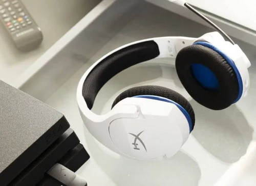 Căști HyperX Cloud Stinger Core PS5, Fără fir, Alb