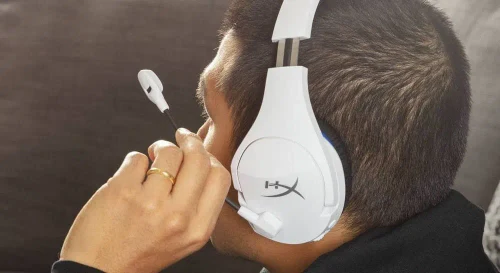 Căști HyperX Cloud Stinger Core PS5, Fără fir, Alb