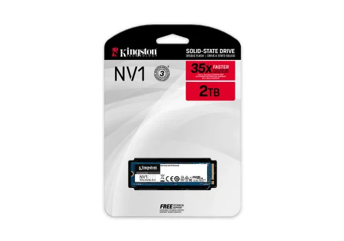 SSD Kingston SNVS/2000G, M.2 2280, NVMe PCIe 3.0 x4, 2000,48GB, 3D QLC (Quad-Level Cell)