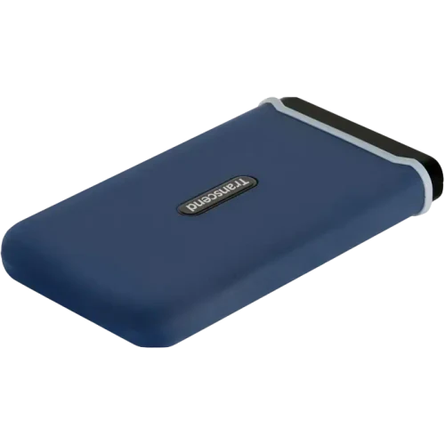 Внешний портативный SSD накопитель Transcend ESD370C, 1 ТБ, Морской Синий